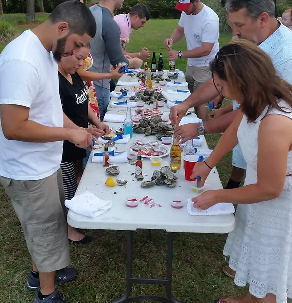 Oyster Roast Catering Charleston SC Old Man Oyster Company