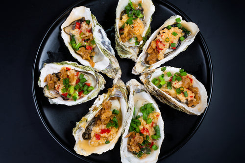 Gourmet Grilled Oysters